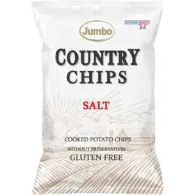 JUMBO ΧΩΡΙΣ ΓΛΟΥΤΕΝΗ COUNTRY CHIPS ΑΛΑΤΙ 150ΓΡ