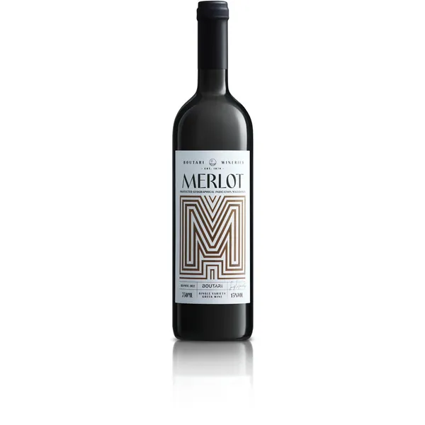ΜΠΟΥΤΑΡΗ Οίνος Ερυθρός Merlot 750ml