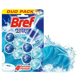 BREF Power Active όλα τα block τουαλέτας ανταλλακτικά 2x50γρ.