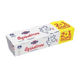 ΑΓΕΛΑΔΙΤΣΑ γιαούρτι 4% ή 2% ή 2% λιπαρά Χωρίς Λακτόζη 200g (3τεμ.)
