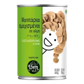 Μανιτάρια τεμαχισμένα 400gr
