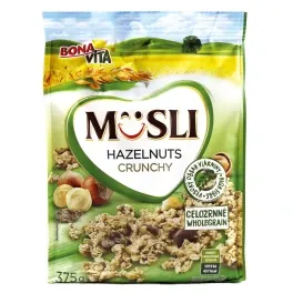 Bonavita Δημητριακά Musli με Φουντούκι & Μέλι 375gr