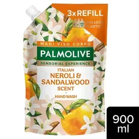 Palmolive Υγρό Κρεμοσάπουνο Νερόλι & Σανδαλόξυλο Ανταλλακτικό 900ml.