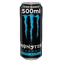 MONSTER Absolutely Zero Ενεργειακό Ποτό Χωρίς Ζάχαρη 500ml