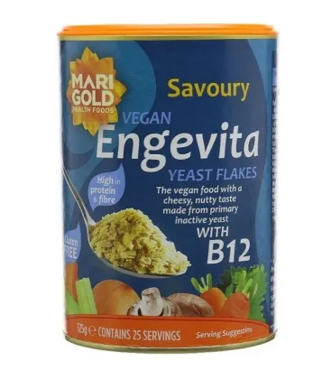 GREEN VILLAGE ENGEVITA Διατροφική Μαγιά σε Νιφάδες - Β12 100 g.