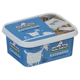 Κρητικό λευκό κατσικίσιο τυρί άλμης 400gr