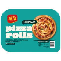 Ρολάκια Πίτσα Μεσογειακή Alfa 6x570 gr