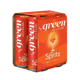 Green Mocktails Bitter Orange Spritz 4x330ml.