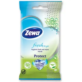 ZEWA Αντιβακτηριδιακά Μαντηλάκια Fresh To Go 10 Τεμάχια