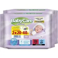 Μωρομάντηλα Calming Double Pack BabyCare 2x20τεμ
