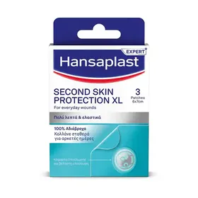 Hansaplast Second Skin XL Επιθέματα 6x7cm. 3τεμ.
