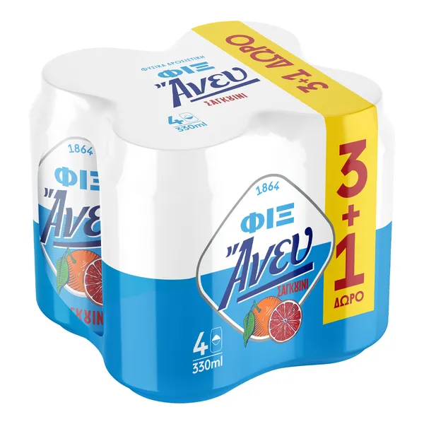 ΦΙΞ Άνευ 330ml 5+1 δώρο