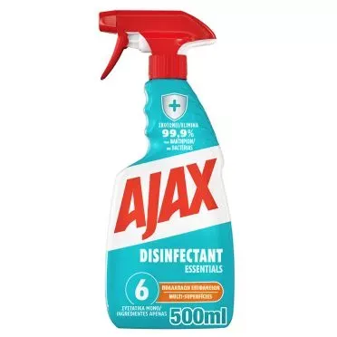 Ajax Απολυμαντικό Essentials Για Όλες τις Χρήσεις Καθαριστικό Spray Αντλία 500ml