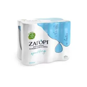ΖΑΓΟΡΙ SPARKLING CAN (6x 330ml)