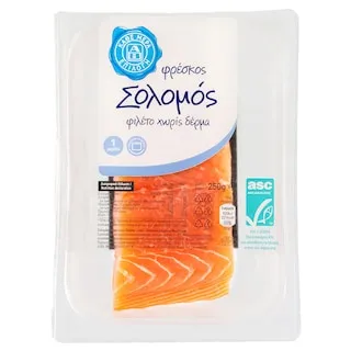 AB FRESH TO GO Σολομός Φιλέτο χωρίς Δέρμα 250g