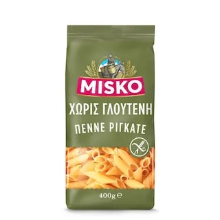 Misko Πέννες Ριγέ Χωρίς Γλουτένη 400gr