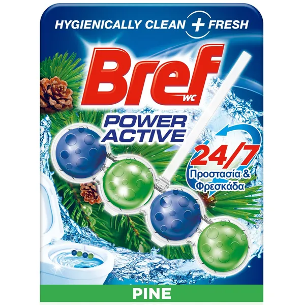 Μπλοκ Τουαλέτας Power Activ Pine Forest Bref Wc Block 50g