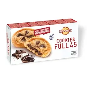 ΒΙΟΛΑΝΤΑ Μπισκότα Cookies Full 45 Μαύρη Σοκολάτα 150g