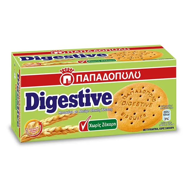 Digestive Χωρίς Ζάχαρη 250g