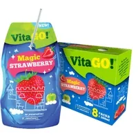 VITA GO Φρουτοποτό Φράουλα 8Χ200ml