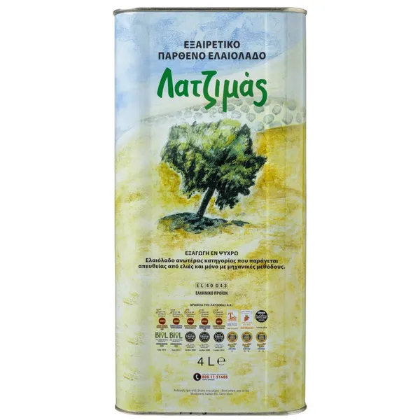 Λατζιμάς ΕΛΑΙΟΛΑΔΟ 4lt
