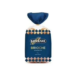 ψωμί brioche sandwich ή burger 4τεμ. 300γρ.