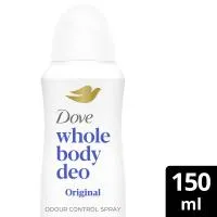 Dove Whole Body Deo Spray Original 150ml