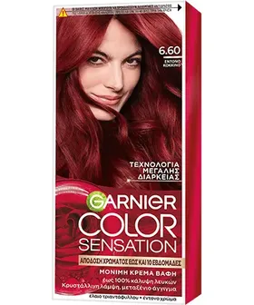 COLOR SENSATION 6.60 ΞΑΝΘΟ ΣΚΟΥΡΟ ΕΝΤΟΝΟ ΚΟΚΚΙΝΟ