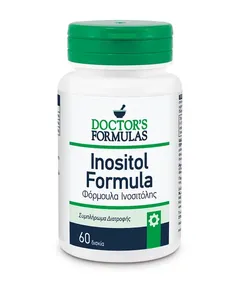 DOCTORS FORMULAS Συμπλήρωμα διατροφής ινοσιτόλης (Inositol Formula) 1000mg