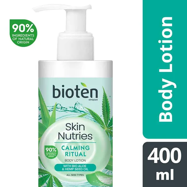 Bioten Skin Nutries Γαλάκτωμα Σώματος Hemp Oil 400ml.