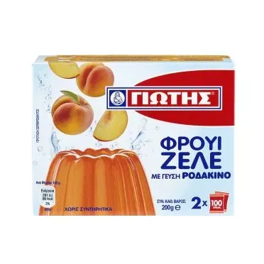 ΓΙΩΤΗΣ ΦΡΟΥΙ ΖΕΛΕ ΡΟΔΑΚΙΝΟ ΟΙΚ.ΣΥΣΚ.200ΓΡ.