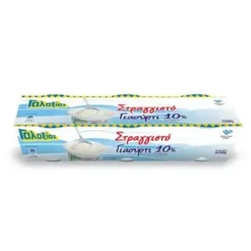 EL-ΓΑΛΑΞΙΑΣ στραγγιστό γιαούρτι 10%(3x200g)από Ελληνικό γάλα Σ.Β EL-ELGO.20.1029