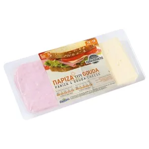 Σετ πάριζα & τυρί gouda