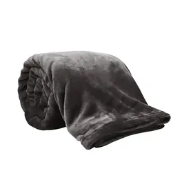 Κουβέρτα fleece flannel με κέντημα σε 4 αποχρώσεις 1,50Χ2,00μ.
