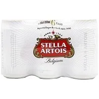 STELLA ARTOIS Μπίρα Lager 6x330ml