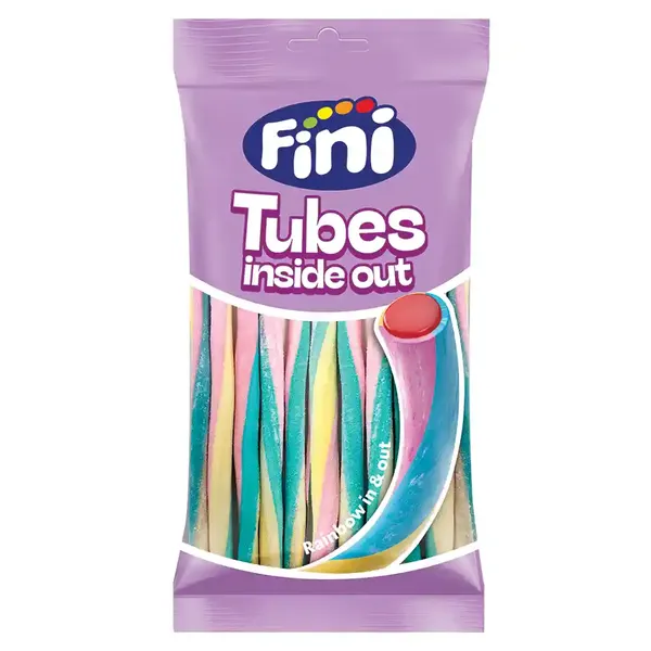 Ζελεδάκια FINI καλώδια μέσα έξω ουράνιο τόξο 80γρ.