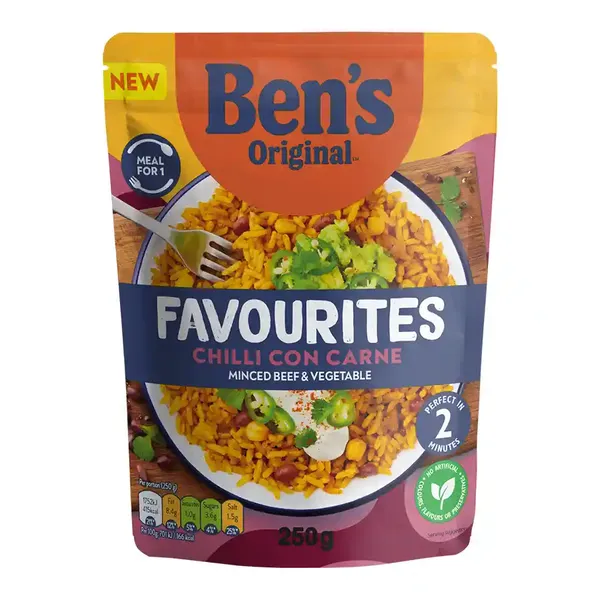 favourites chili con carne 2 λεπτών 250γρ.