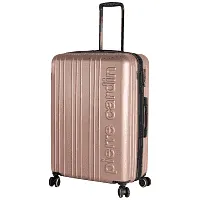Pierre Cardin Bαλίτσα Abs Επεκτεινόμενη 28" Ροζ Χρυσό