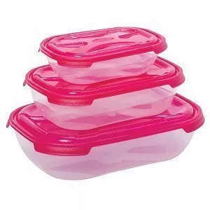 σετ 2 φαγητοδοχεία & τρίφτης