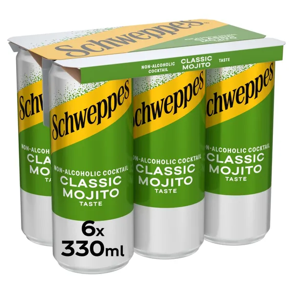 Schweppes Αναψυκτικό Μοχίτο 6 x 330ml