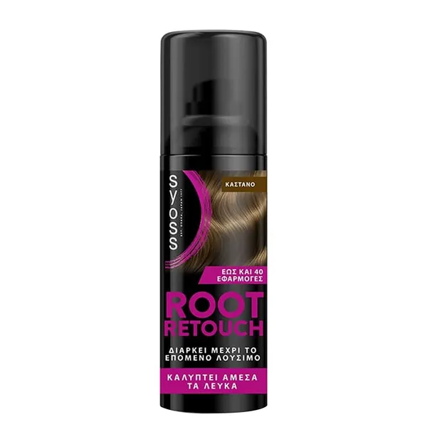 SYOSS Root Retouch όλα τα spray κάλυψης ρίζας 120ml
