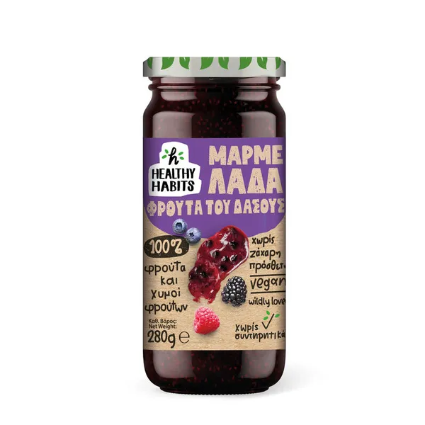Όλες οι μαρμελάδες HEALTHY HABITS 280gr