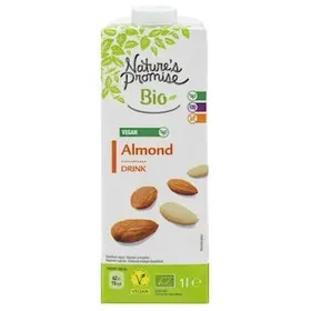 NATURES PROMISE BIO Ρόφημα Αμυγδάλου Bio Χωρίς Προσθήκη Ζάχαρης 1lt