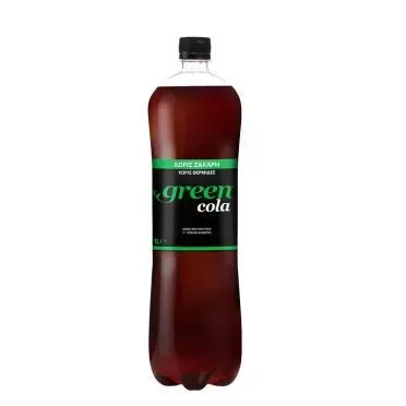 GREEN COLA PET 1L