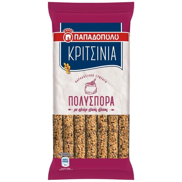 ΠΑΠΑΔΟΠΟΥΛΟΥ Κριτσίνια πολύσπορα 185g