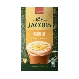 JACOBS CAPPUCCINO ΒΑΝΙΛΙΑ ΣΤΙΓΜΙΑΙΟΣ ΚΑΦΕΣ 8ΤΜΧ, 96ΓΡ