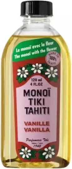 MONOI TIKI Monoi vanilla πολυχρηστικό λάδι 120 ml