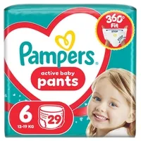 PAMPERS Active Baby Πάνες No6 13-19kg 29τμχ