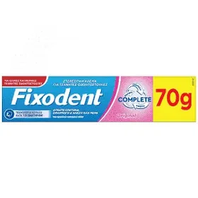 Fixodent Οδοντόκρεμα Τεχνητής Οδοντοστοιχίας Original 70gr