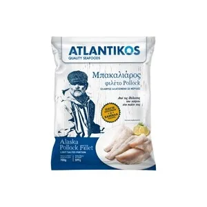 ΜΠΑΚΑΛΙΑΡΟΣ φιλέτο Pollock ελαφρώς αλατισμένο σε μερίδες κτψ. 595γρ.